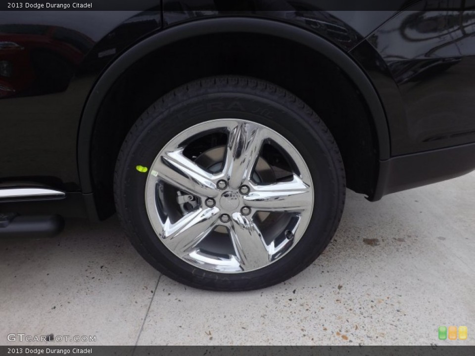 2013 Dodge Durango Citadel Wheel and Tire Photo #74264623