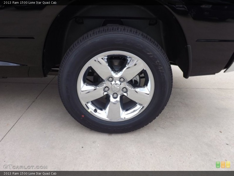 2013 Ram 1500 Lone Star Quad Cab Wheel and Tire Photo #74266718