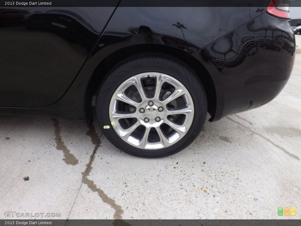 2013 Dodge Dart Limited Wheel and Tire Photo #74268875
