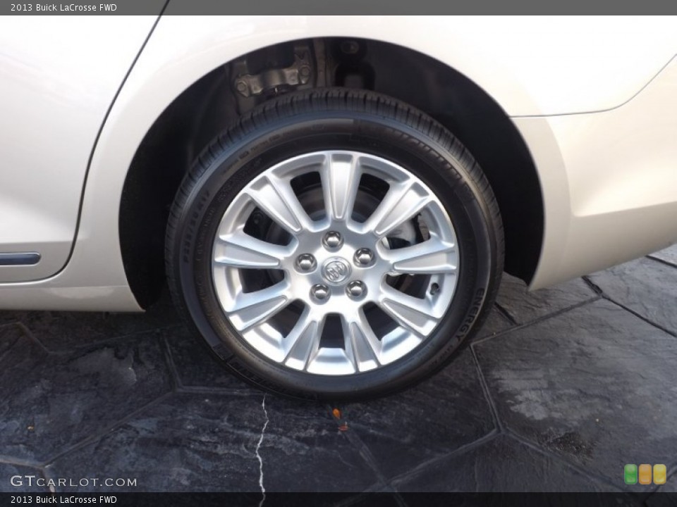 2013 Buick LaCrosse FWD Wheel and Tire Photo #74269420