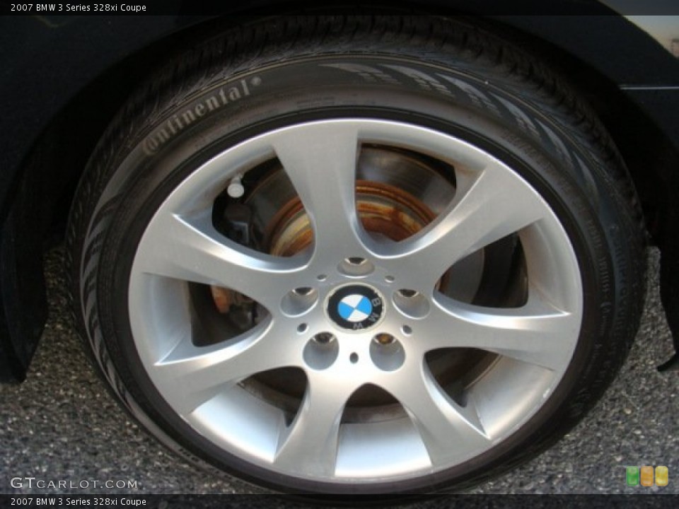 2007 BMW 3 Series 328xi Coupe Wheel and Tire Photo #74269561