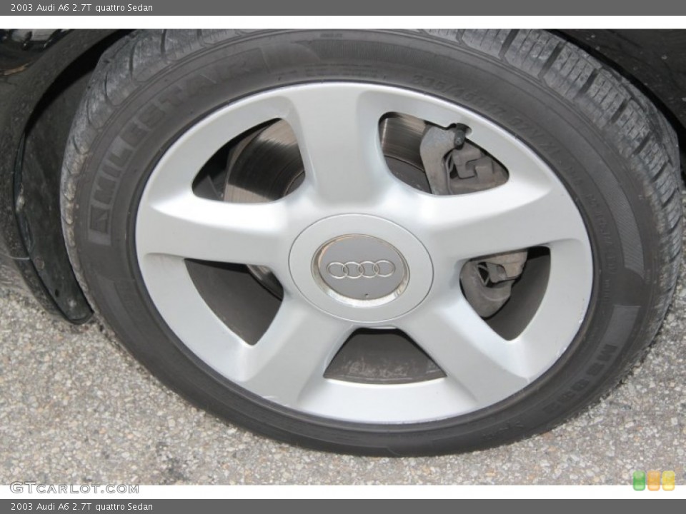 2003 Audi A6 Wheels and Tires