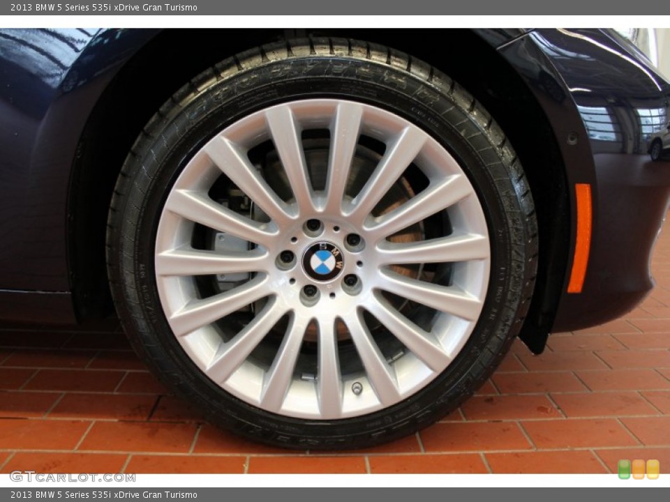 2013 BMW 5 Series 535i xDrive Gran Turismo Wheel and Tire Photo #74276180