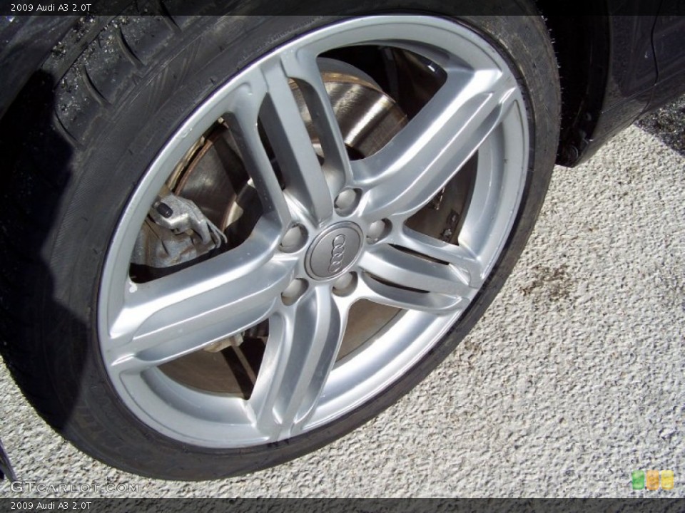 2009 Audi A3 2.0T Wheel and Tire Photo #74282323