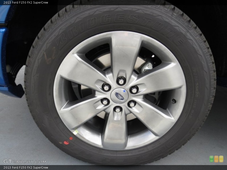 2013 Ford F150 FX2 SuperCrew Wheel and Tire Photo #74284783