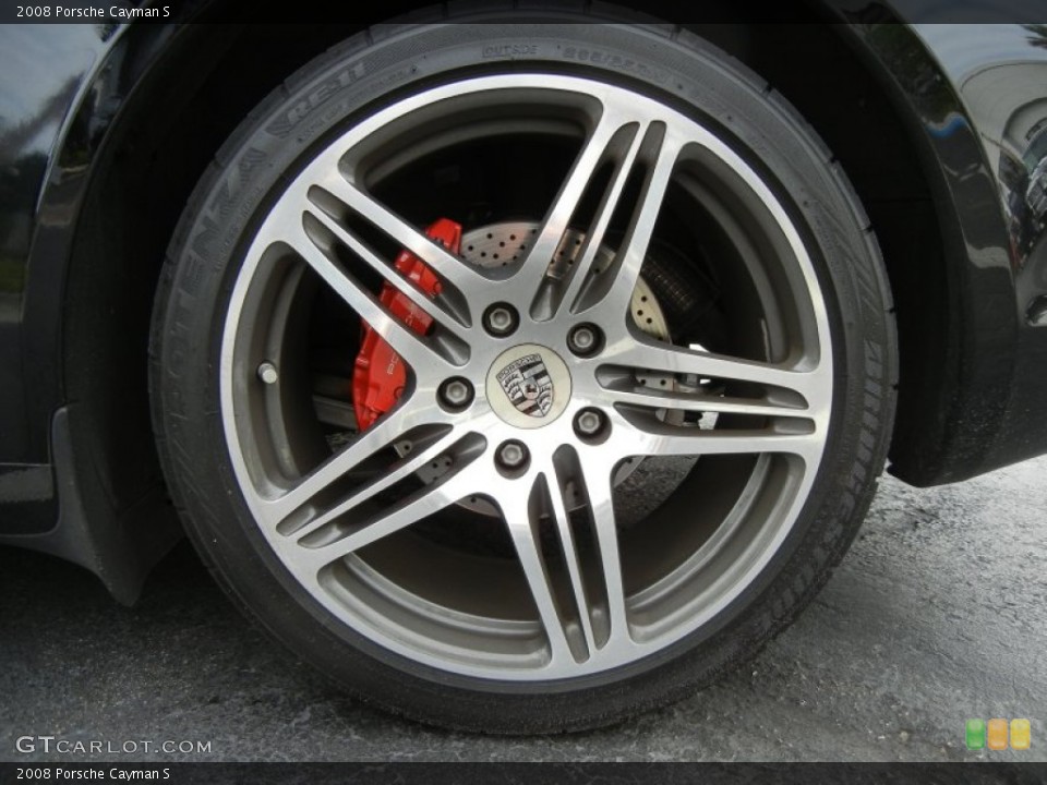 2008 Porsche Cayman S Wheel and Tire Photo #74288645
