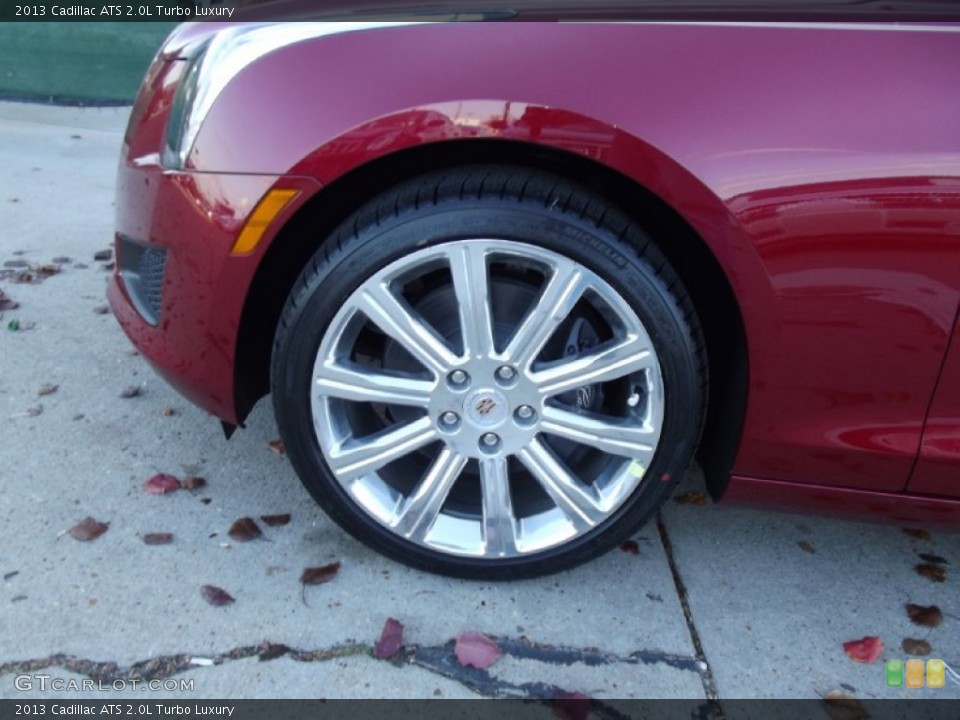 2013 Cadillac ATS 2.0L Turbo Luxury Wheel and Tire Photo #74291917