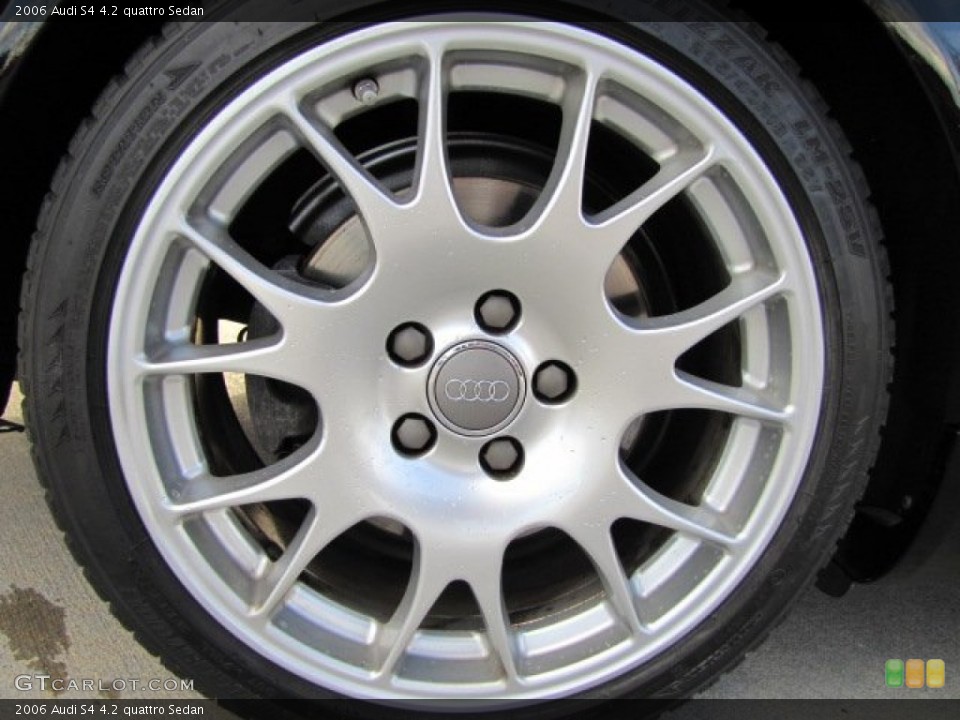 2006 Audi S4 4.2 quattro Sedan Wheel and Tire Photo #74291956