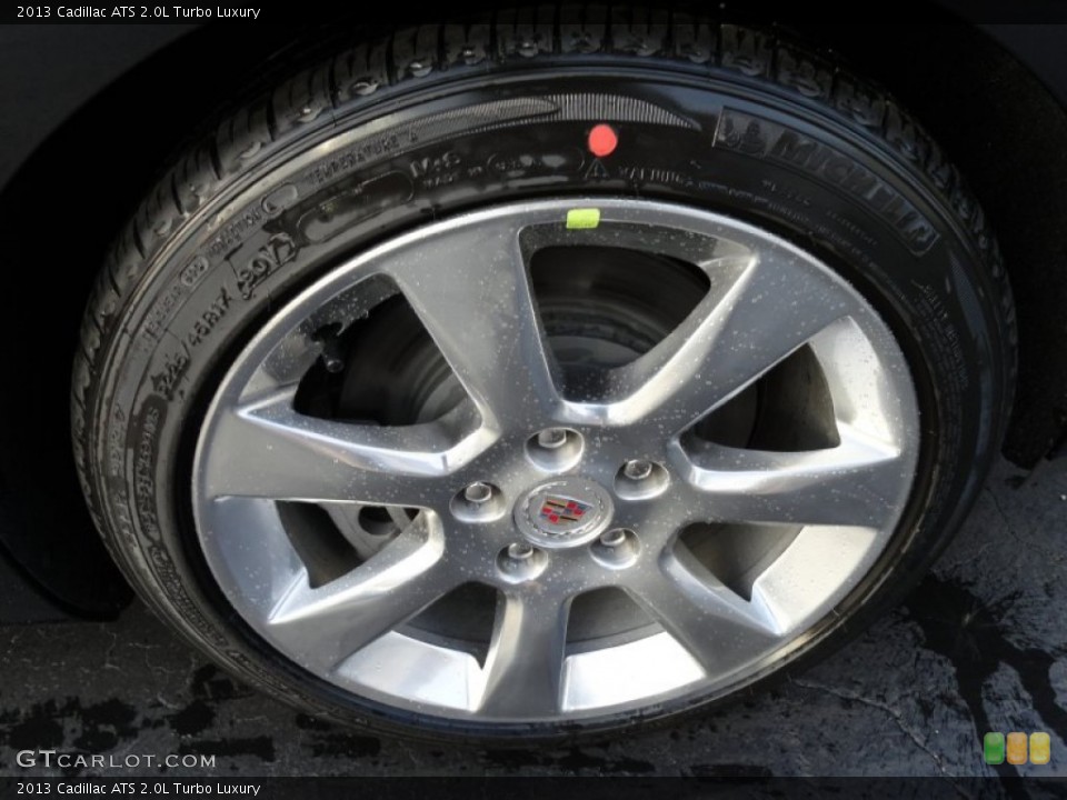 2013 Cadillac ATS 2.0L Turbo Luxury Wheel and Tire Photo #74292786