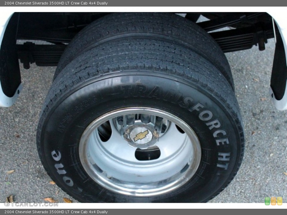 2004 Chevrolet Silverado 3500HD LT Crew Cab 4x4 Dually Wheel and Tire Photo #74295590