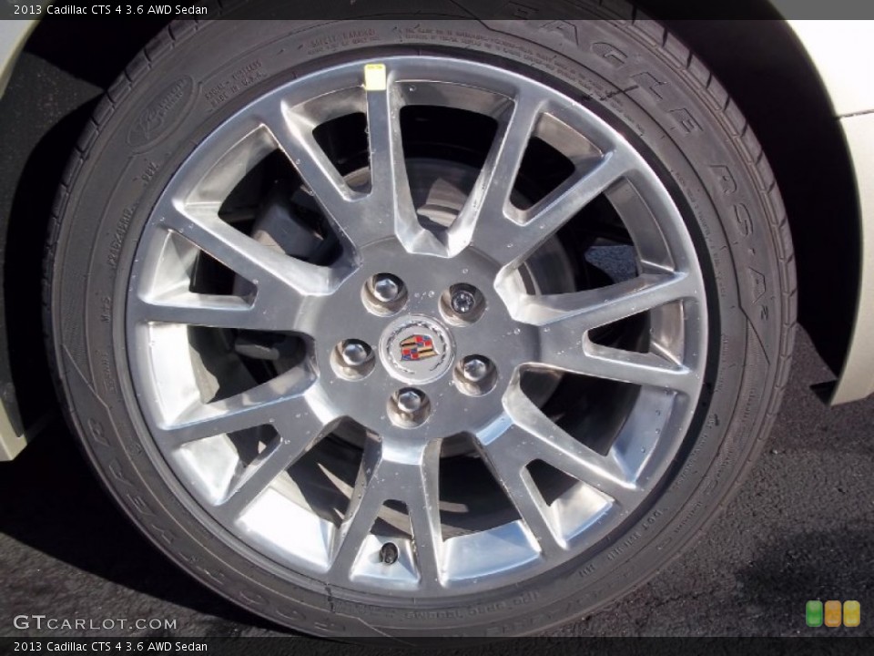 2013 Cadillac CTS 4 3.6 AWD Sedan Wheel and Tire Photo #74302315