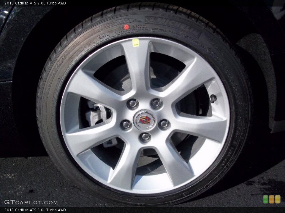 2013 Cadillac ATS 2.0L Turbo AWD Wheel and Tire Photo #74302879