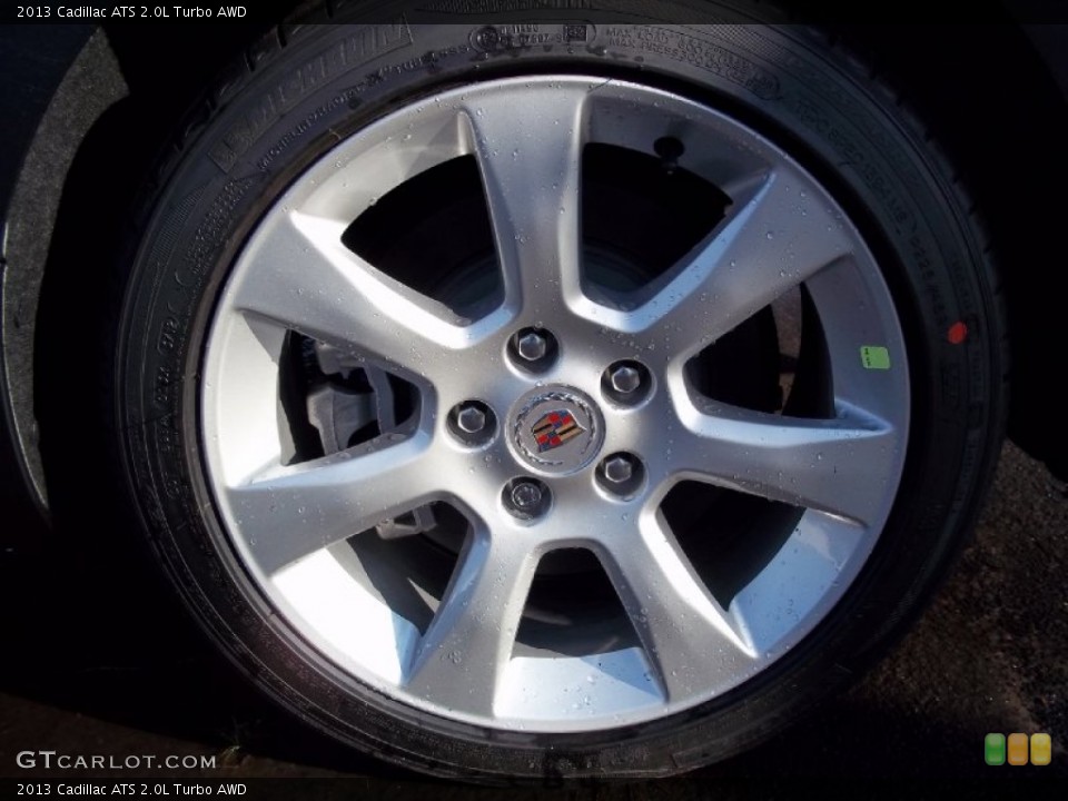 2013 Cadillac ATS 2.0L Turbo AWD Wheel and Tire Photo #74304025