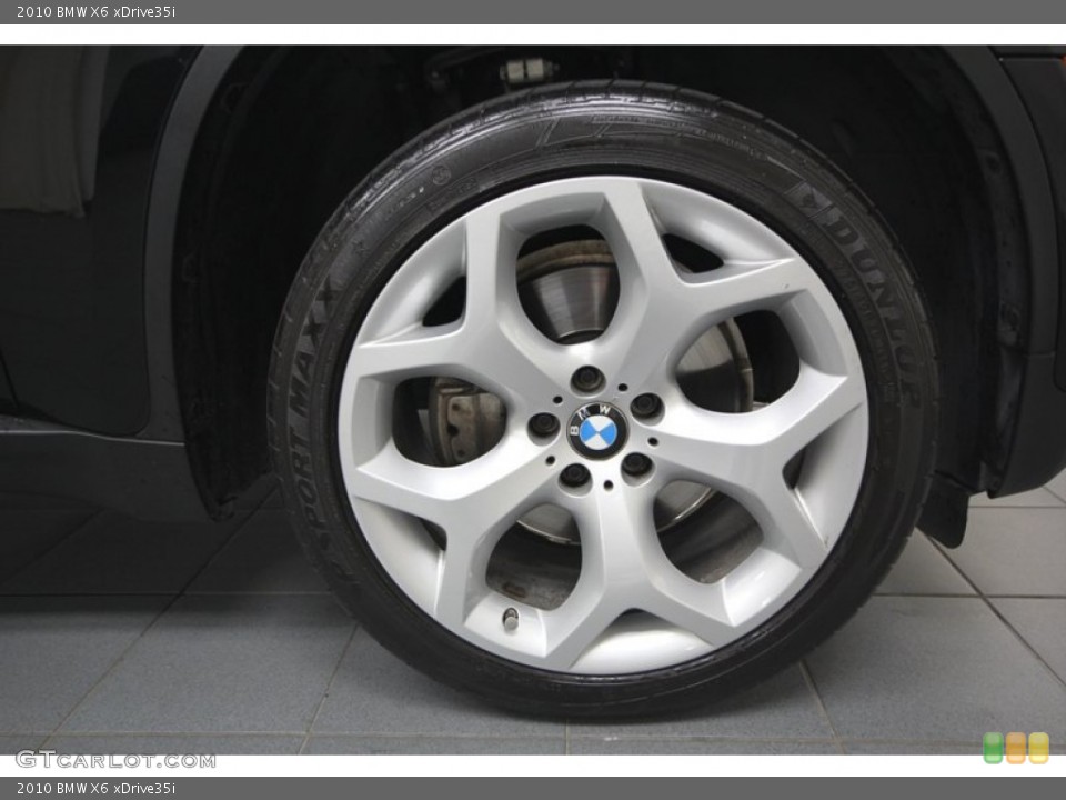 2010 BMW X6 xDrive35i Wheel and Tire Photo #74306023