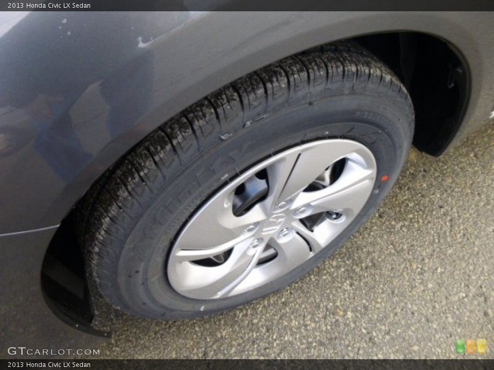 2013 Honda Civic LX Sedan Wheel and Tire Photo #74311130