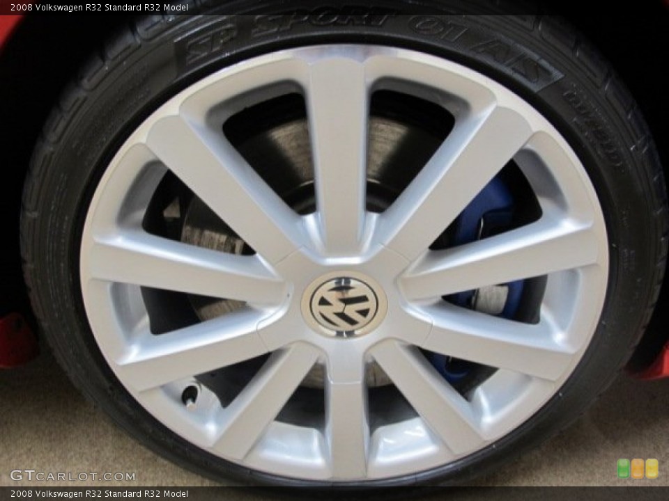 2008 Volkswagen R32  Wheel and Tire Photo #74313464