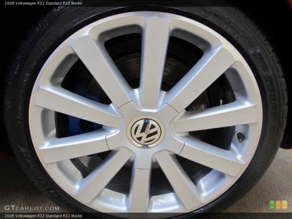 2008 Volkswagen R32  Wheel and Tire Photo #74313505