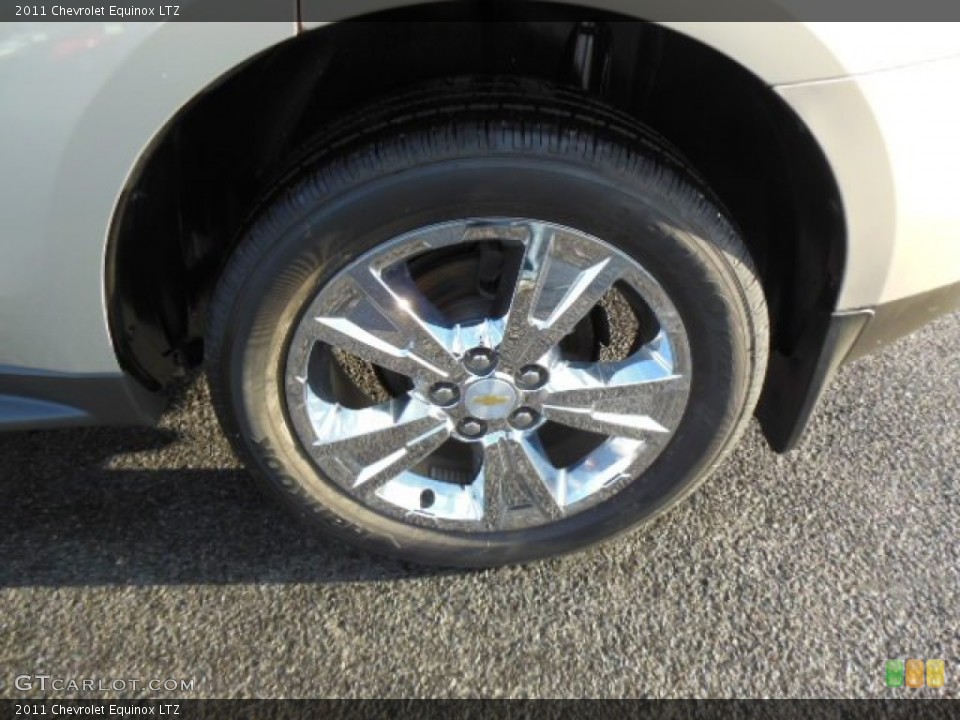 2011 Chevrolet Equinox LTZ Wheel and Tire Photo #74314649