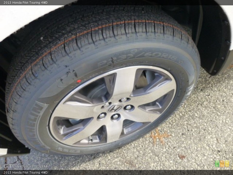 2013 Honda Pilot Touring 4WD Wheel and Tire Photo #74315530