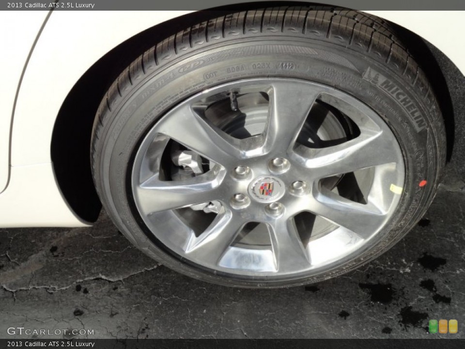 2013 Cadillac ATS 2.5L Luxury Wheel and Tire Photo #74319050