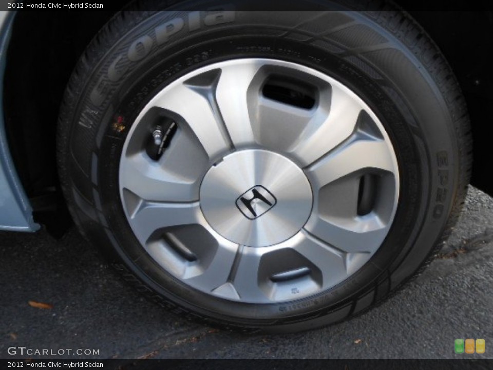 2012 Honda Civic Hybrid Sedan Wheel and Tire Photo #74320655
