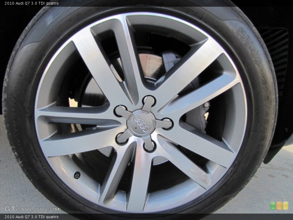 2010 Audi Q7 3.0 TDI quattro Wheel and Tire Photo #74322596