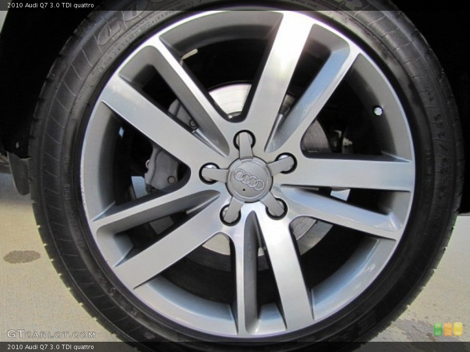 2010 Audi Q7 3.0 TDI quattro Wheel and Tire Photo #74322617