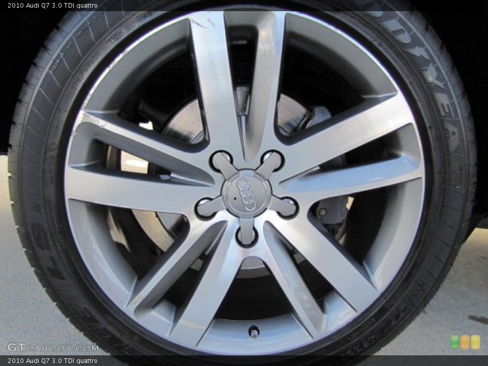 2010 Audi Q7 3.0 TDI quattro Wheel and Tire Photo #74322653