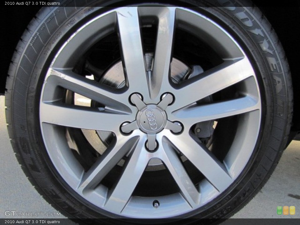 2010 Audi Q7 3.0 TDI quattro Wheel and Tire Photo #74322653