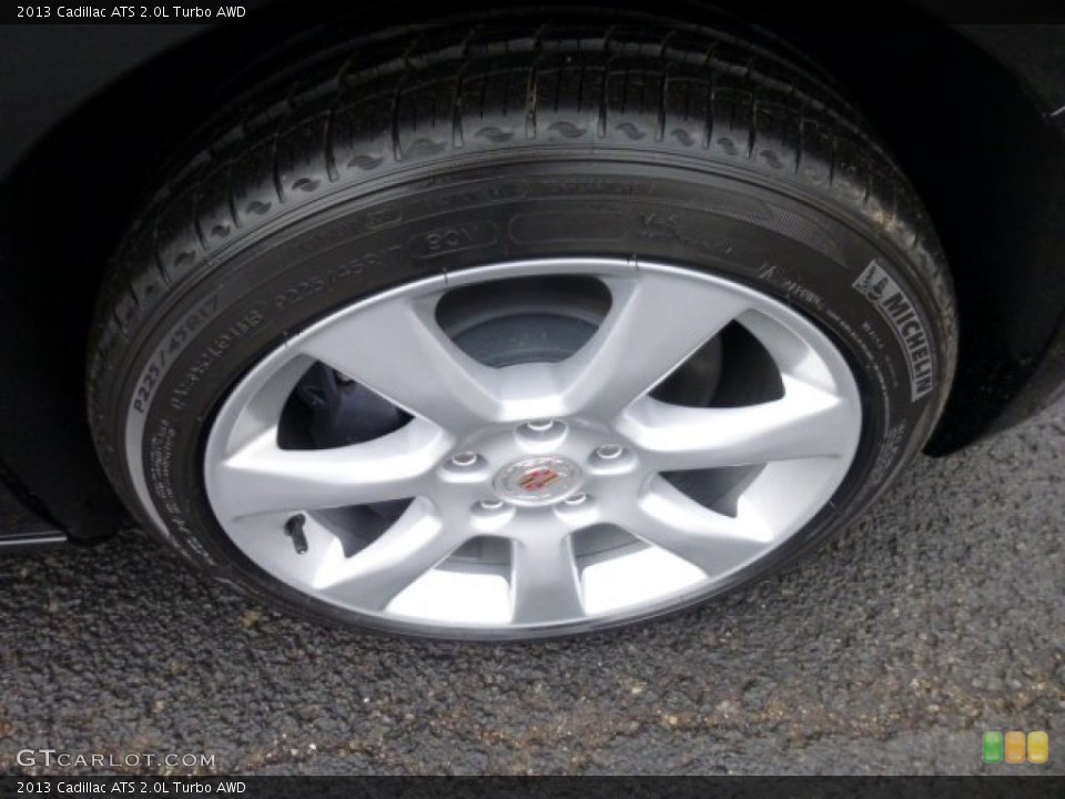 2013 Cadillac ATS 2.0L Turbo AWD Wheel and Tire Photo #74323826