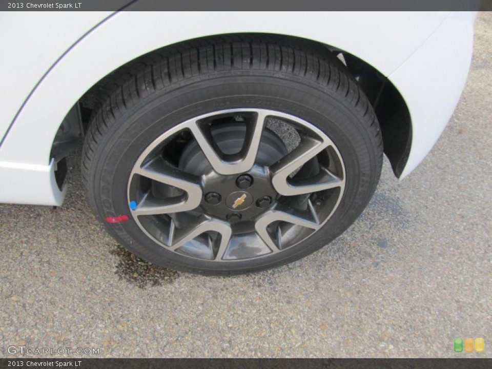 2013 Chevrolet Spark LT Wheel and Tire Photo #74324332