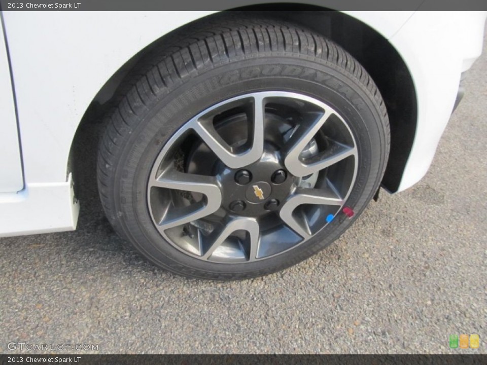 2013 Chevrolet Spark LT Wheel and Tire Photo #74324447