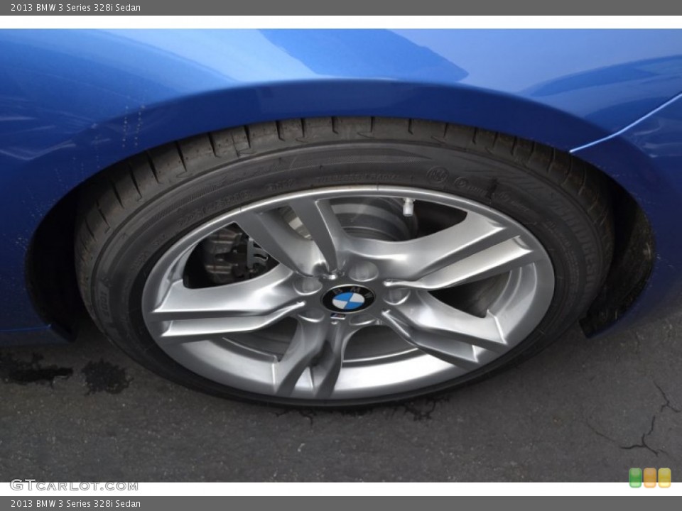 2013 BMW 3 Series 328i Sedan Wheel and Tire Photo #74326166