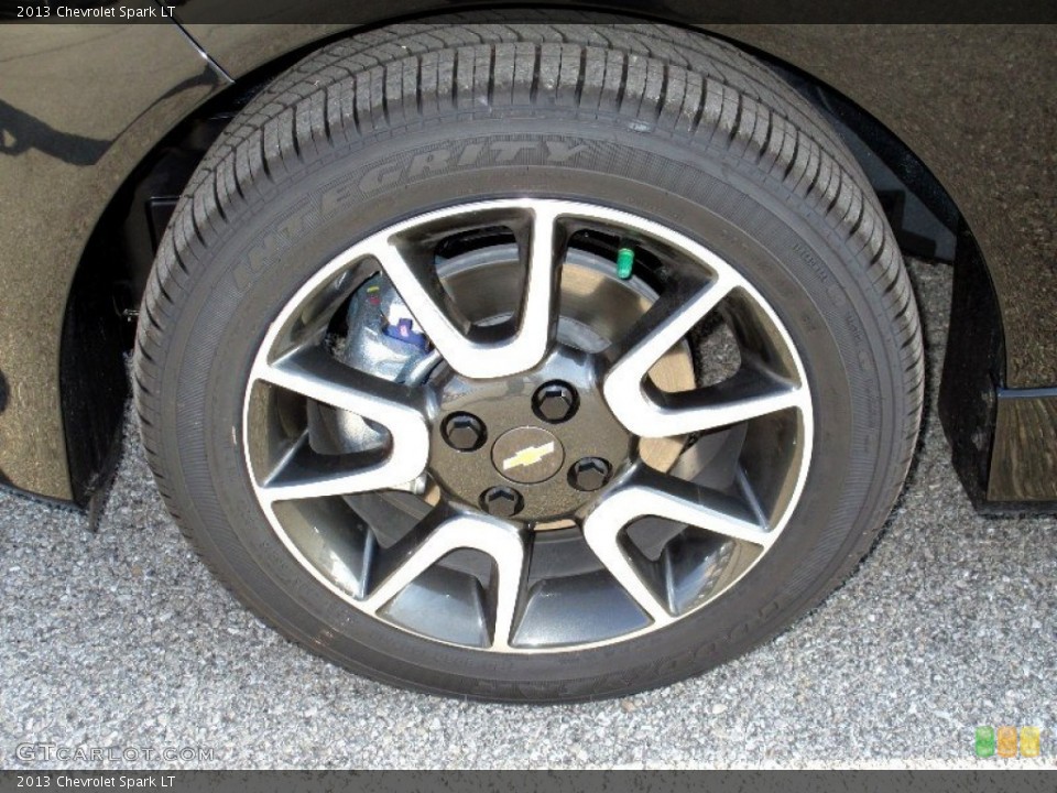 2013 Chevrolet Spark LT Wheel and Tire Photo #74328656