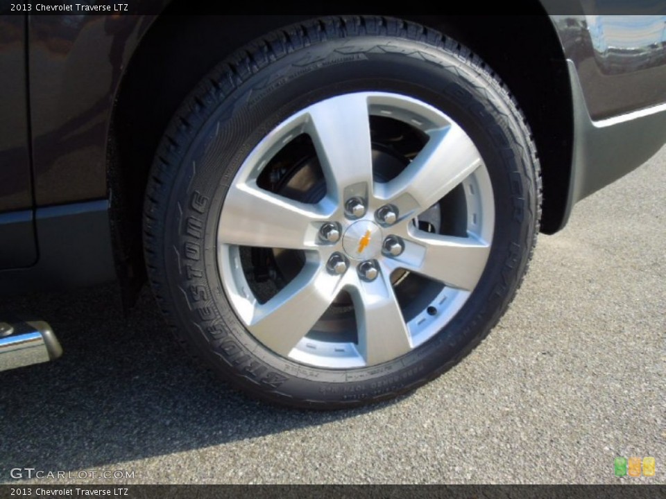 2013 Chevrolet Traverse LTZ Wheel and Tire Photo #74329120