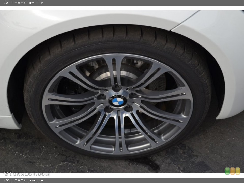 2013 BMW M3 Convertible Wheel and Tire Photo #74329131