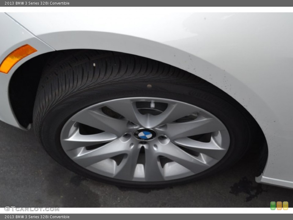2013 BMW 3 Series 328i Convertible Wheel and Tire Photo #74329907
