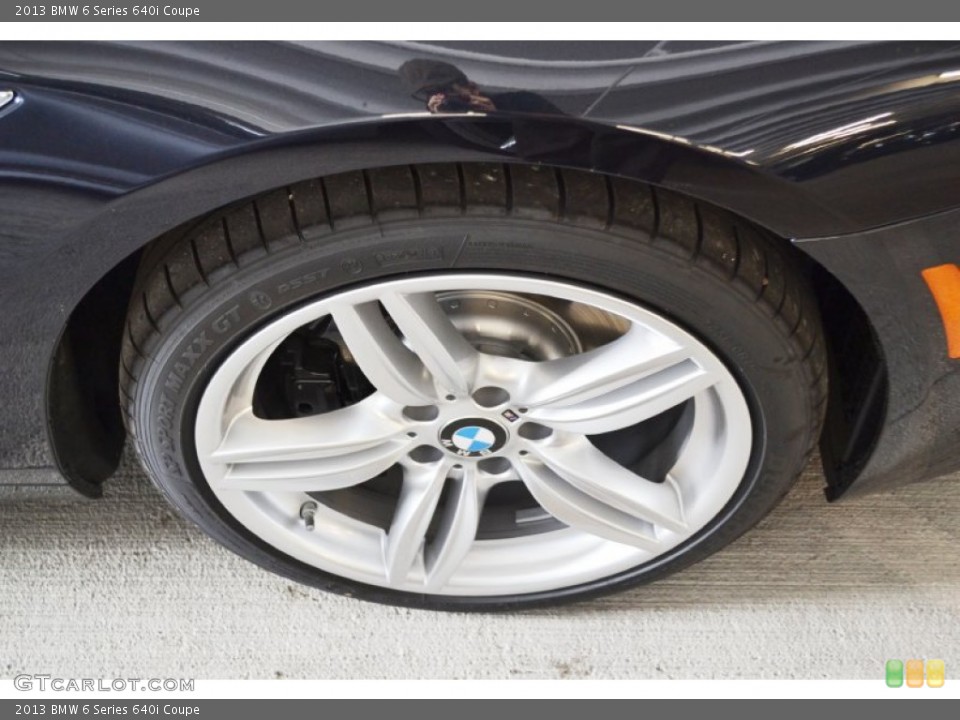 2013 BMW 6 Series 640i Coupe Wheel and Tire Photo #74332286