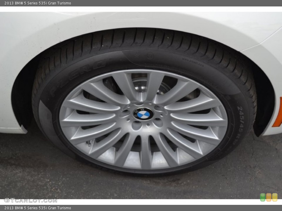 2013 BMW 5 Series 535i Gran Turismo Wheel and Tire Photo #74334142