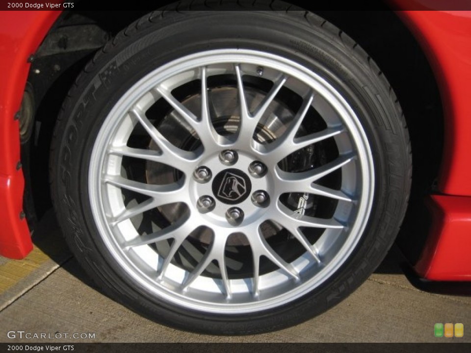 2000 Dodge Viper Wheels and Tires