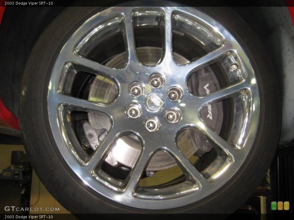 2003 Dodge Viper SRT-10 Wheel and Tire Photo #74335058