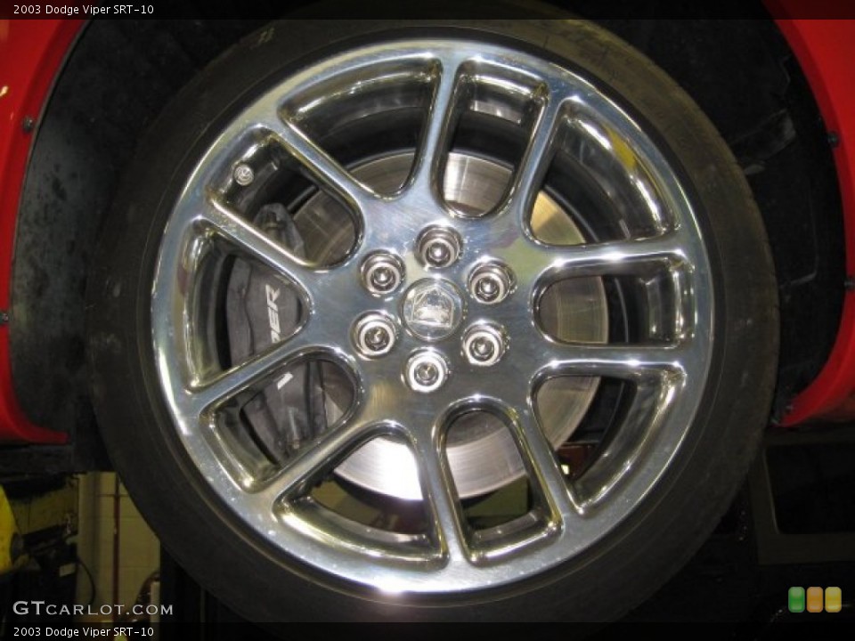 2003 Dodge Viper SRT-10 Wheel and Tire Photo #74335076