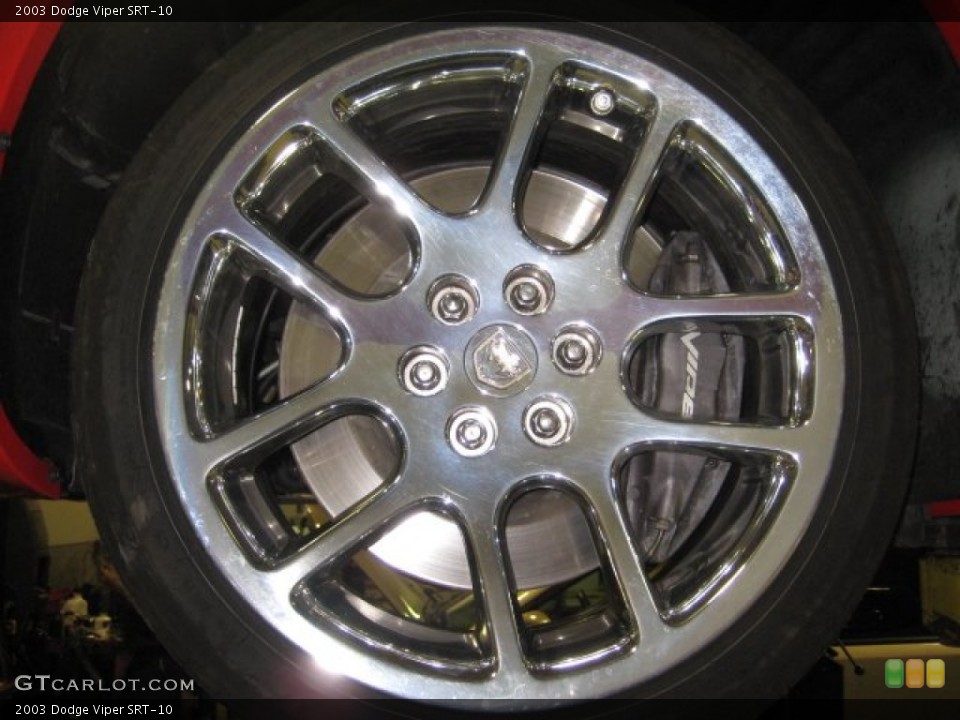 2003 Dodge Viper SRT-10 Wheel and Tire Photo #74335139