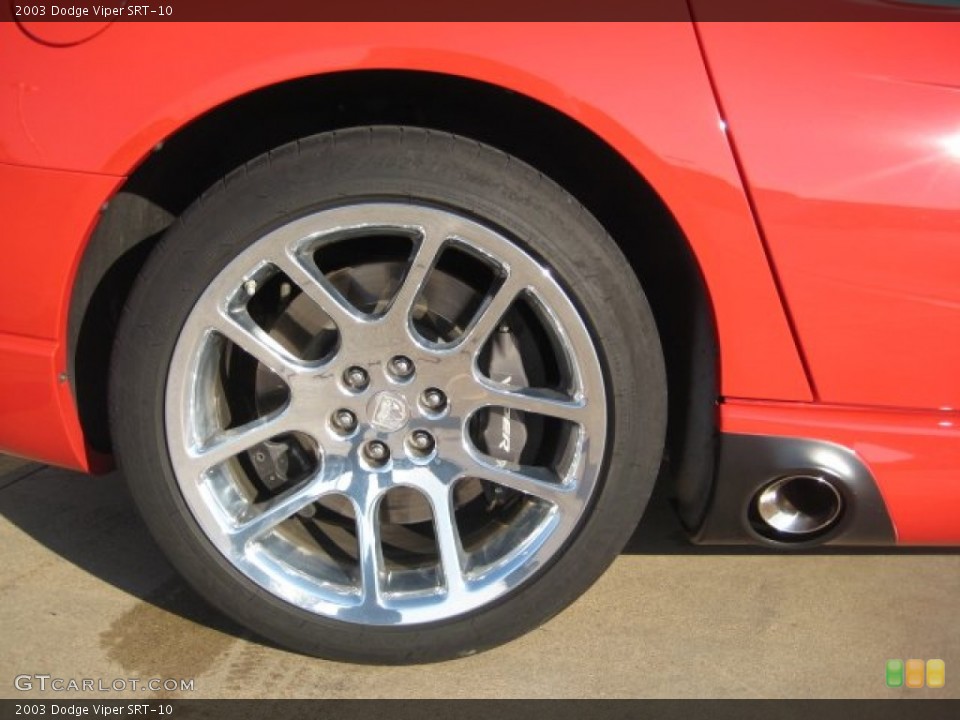 2003 Dodge Viper SRT-10 Wheel and Tire Photo #74335433