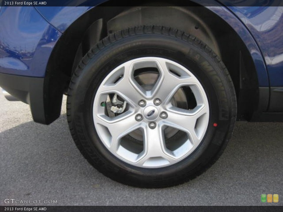 2013 Ford Edge SE AWD Wheel and Tire Photo #74347712