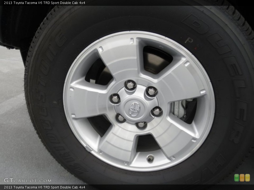2013 Toyota Tacoma V6 TRD Sport Double Cab 4x4 Wheel and Tire Photo #74347755