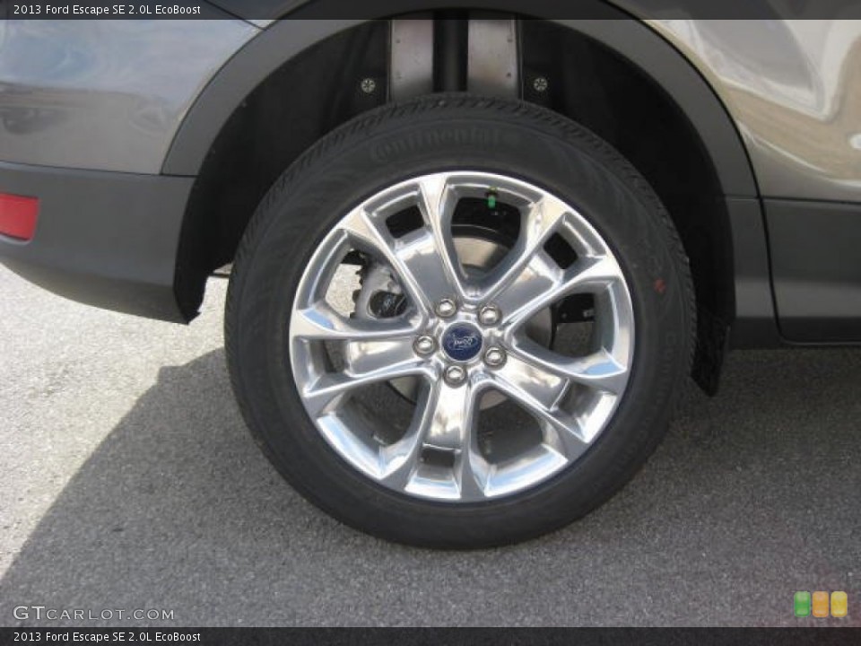 2013 Ford Escape SE 2.0L EcoBoost Wheel and Tire Photo #74350199