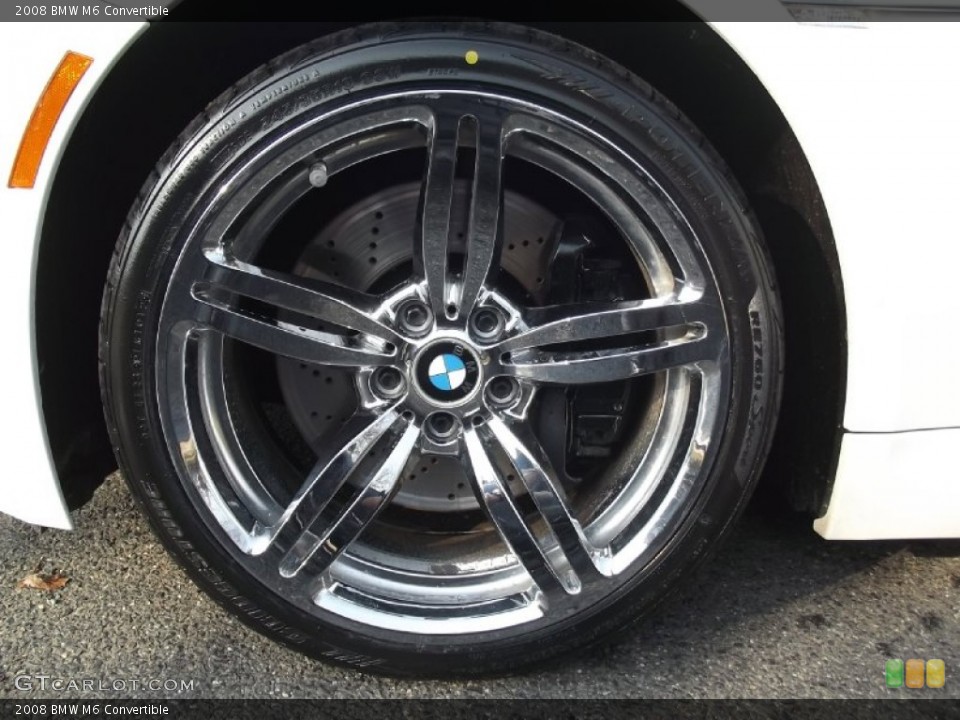 2008 BMW M6 Convertible Wheel and Tire Photo #74350454
