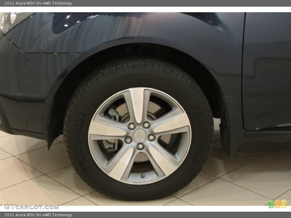 2012 Acura MDX SH-AWD Technology Wheel and Tire Photo #74352703