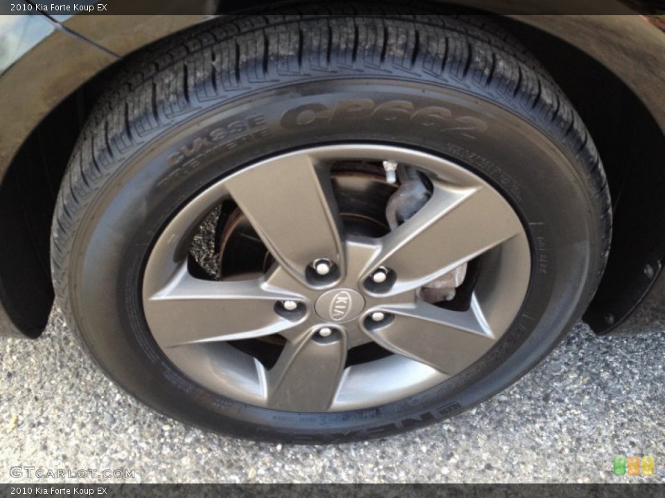 2010 Kia Forte Koup EX Wheel and Tire Photo #74353691